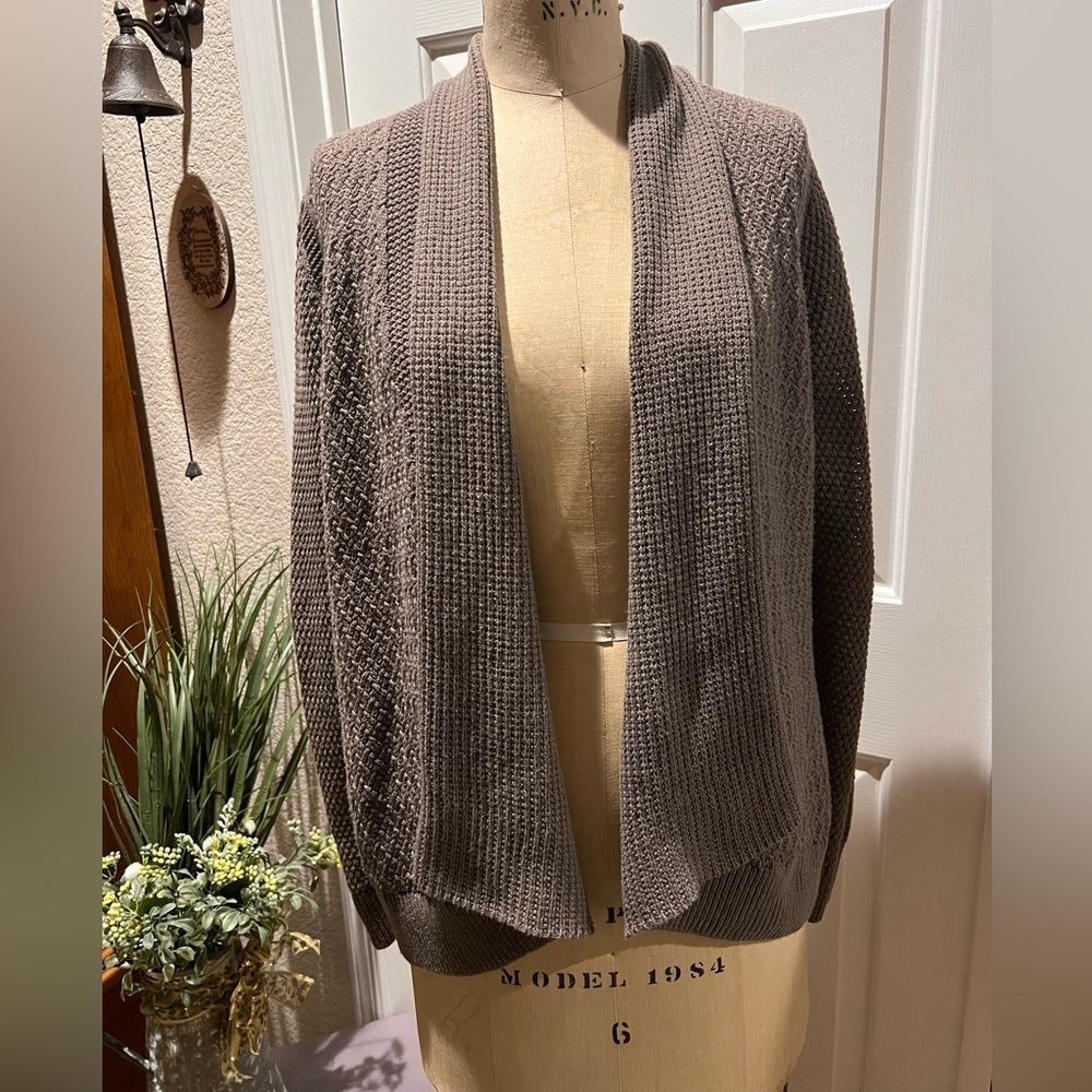 Croft & Barrow Grey Cardigan